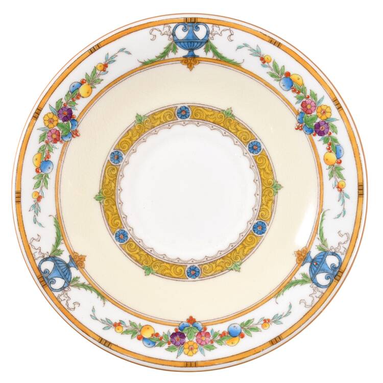 Helena Yellow (Dark) Saucer