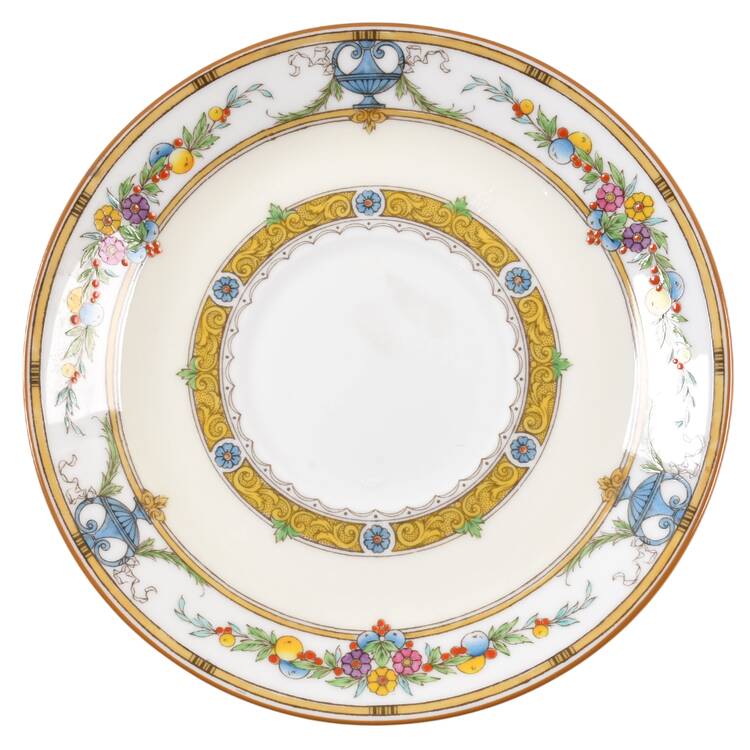 Helena Yellow (Dark) Saucer for Cream Soup Bowl