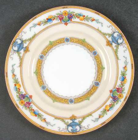 Helena Yellow (Dark) Bread & Butter Plate by Minton