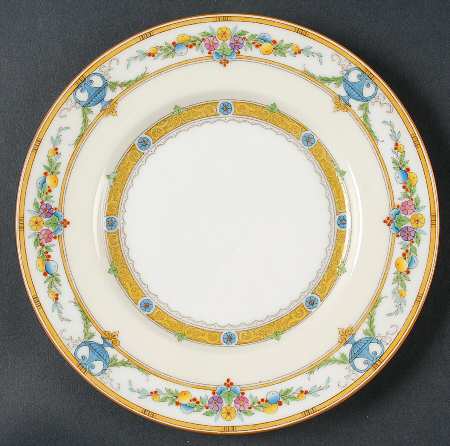 Helena Yellow (Dark) Salad Plate by Minton