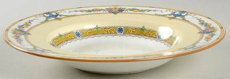 Helena Yellow (Dark) Large Rim Soup Bowl