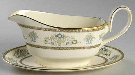 Henley Gravy Boat & Underplate by Minton