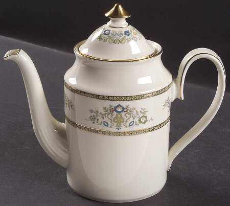 Henley Coffee Pot & Lid by Minton