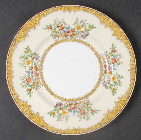 Hindhead Yellow Salad Plate