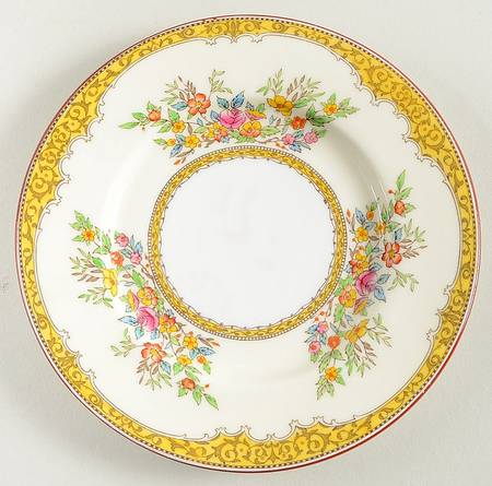 Hindhead Yellow Bread & Butter Plate