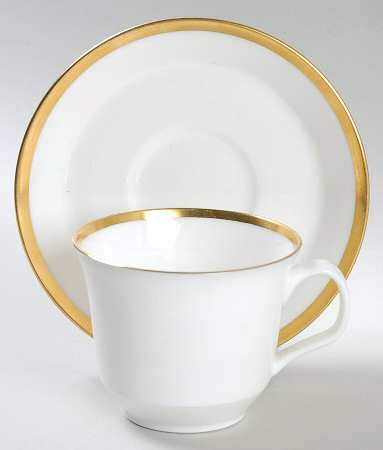 Horizon Flat Demitasse Cup & Saucer Set
