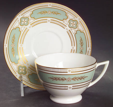 Imperial Jade Footed Cup & Saucer Set