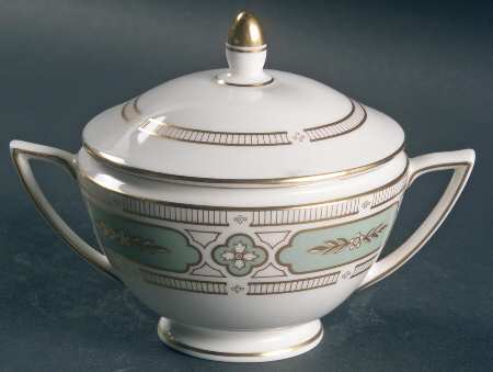 Imperial Jade Sugar Bowl & Lid