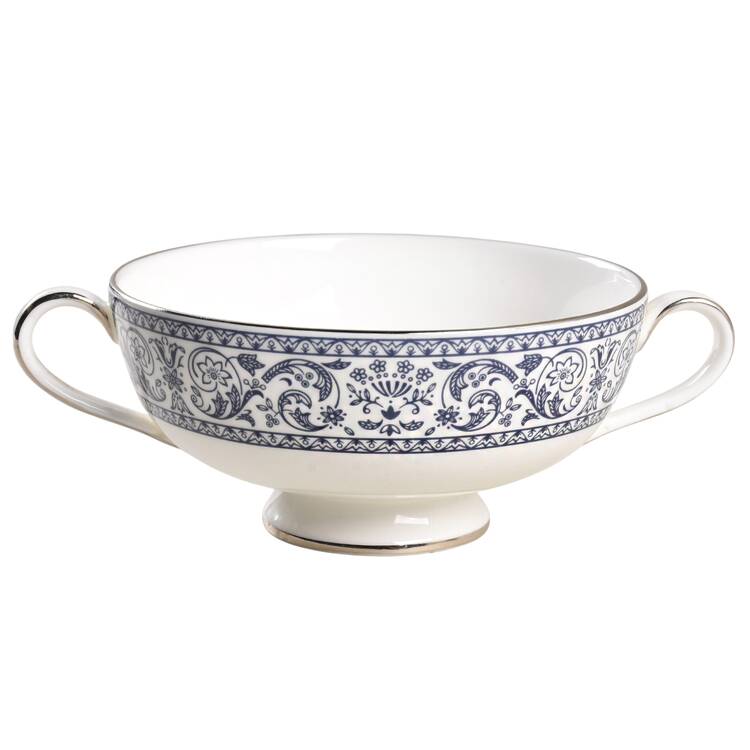Infanta Footed Cream Soup Bowl