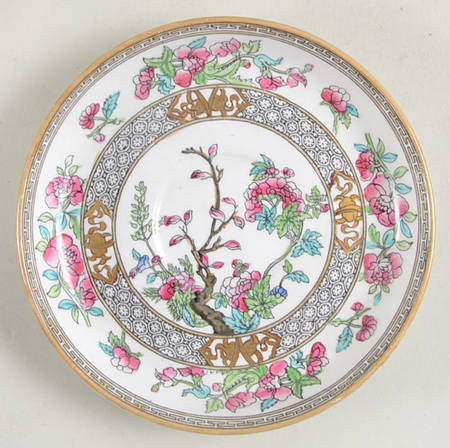 Indian Tree (Smooth) Saucer for Demitasse Cup