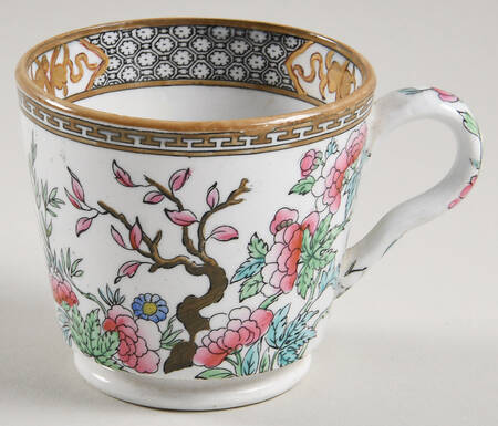 Indian Tree (Smooth) Flat Demitasse Cup by Minton