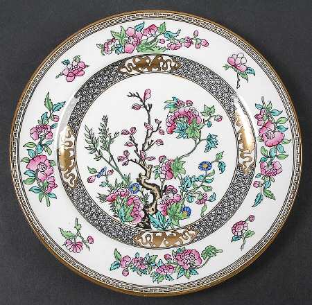 Indian Tree (Smooth) Salad Plate by Minton