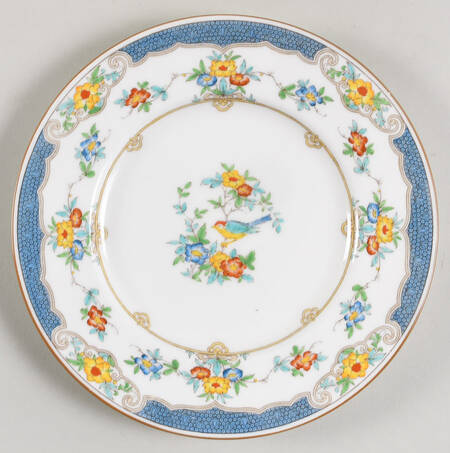 Isis Blue Salad Plate