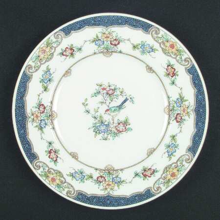 Isis Blue Luncheon Plate