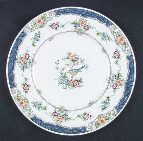 Isis Blue Dinner Plate