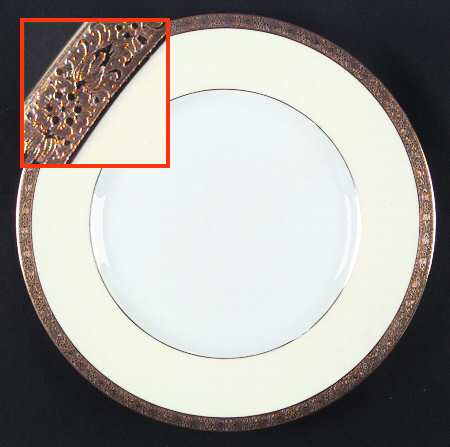 Ivory Dinner Plate