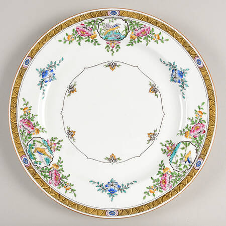 Japonica 12" Chop Plate (Round Platter) by Minton