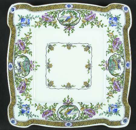 Japonica Square Cake Plate