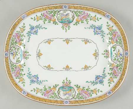 Japonica 14" Oval Serving Platter