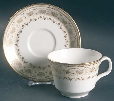 Jubilee Flat Cup & Saucer Set
