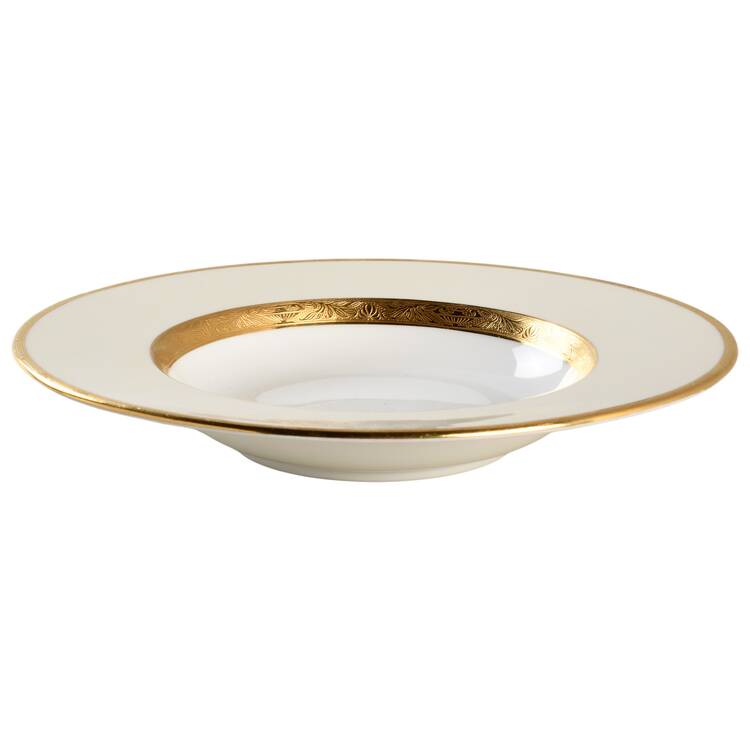 K100 Large Rim Soup Bowl