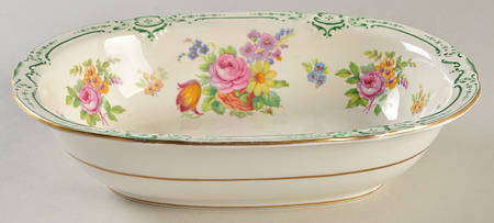 Lady Claire 9" Oval Vegetable Bowl