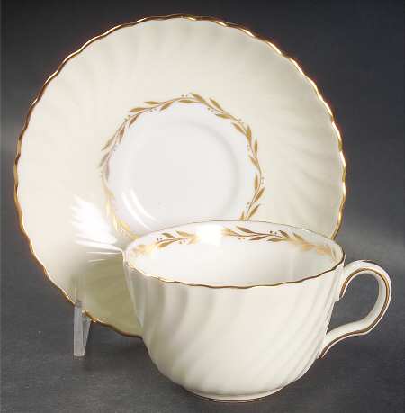 Lady Devonish Flat Cup & Saucer Set
