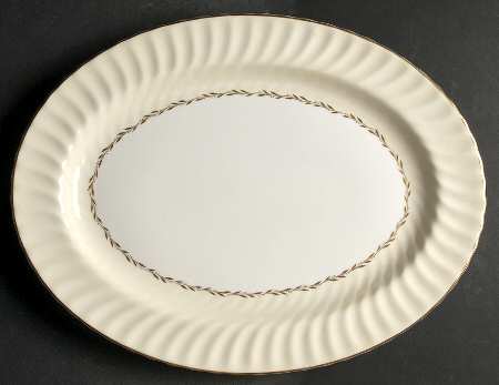 Lady Devonish 16" Oval Serving Platter