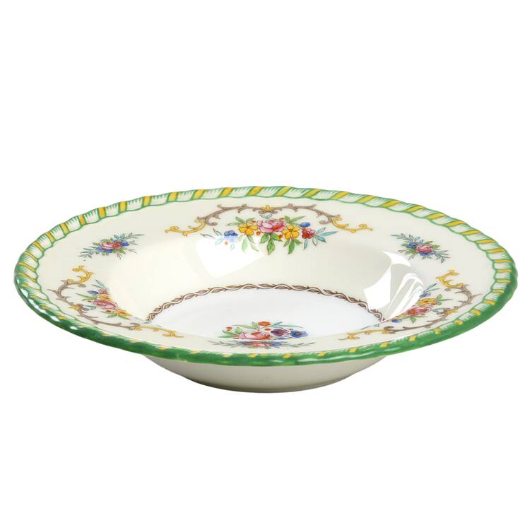 Lady Hamilton Rim Fruit/Dessert (Sauce) Bowl