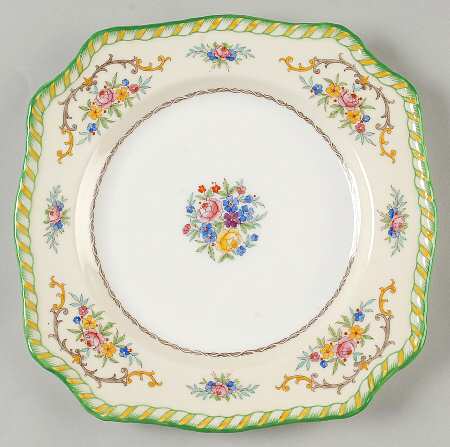Lady Hamilton Square Luncheon Plate