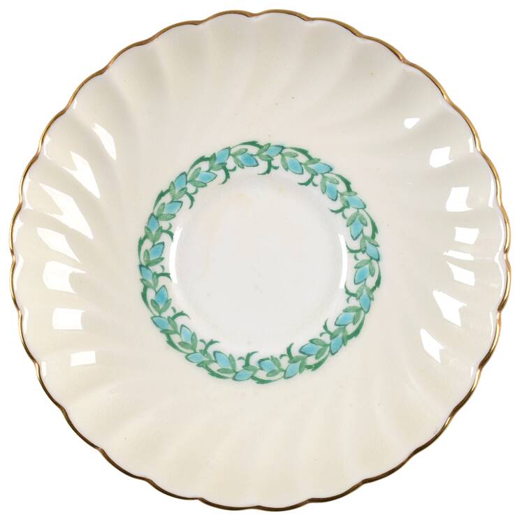 Lady Rodney (Cream Rim) Saucer for Demitasse Cup