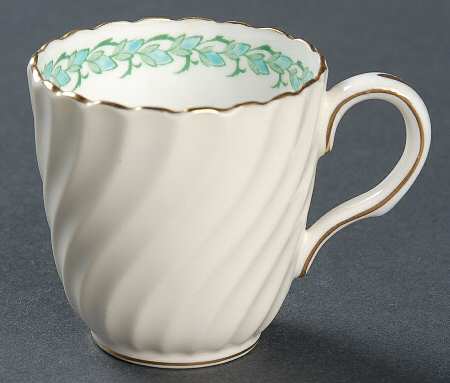 Lady Rodney (Cream Rim) Flat Demitasse Cup