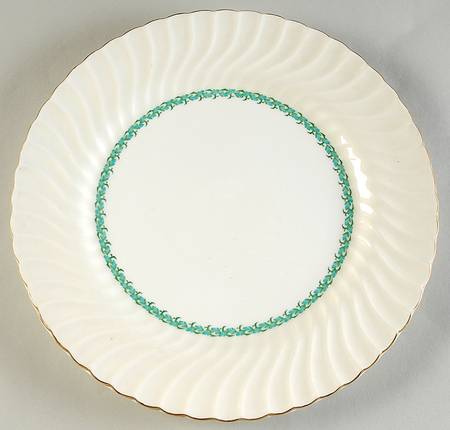 Lady Rodney (Cream Rim) 13" Chop Plate (Round Platter)