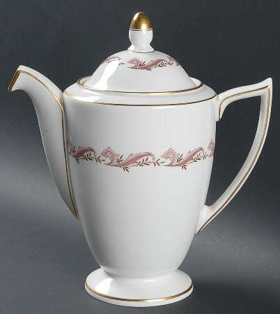 Laurentian Pink Coffee Pot & Lid
