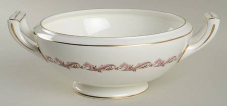 Laurentian Pink Round Vegetable No Lid