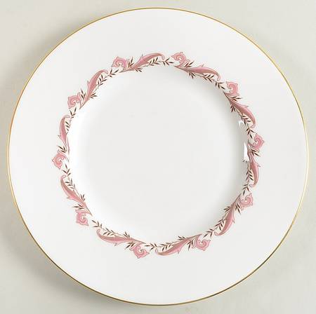 Laurentian Pink Luncheon Plate
