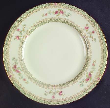 Legacy (Pink Flowers) Salad Plate