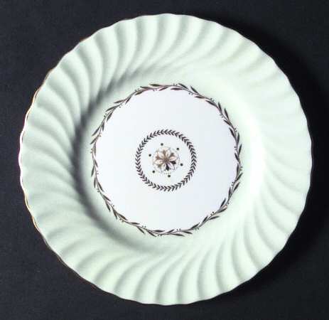 Legacy (Green Swirl Rim) Salad Plate