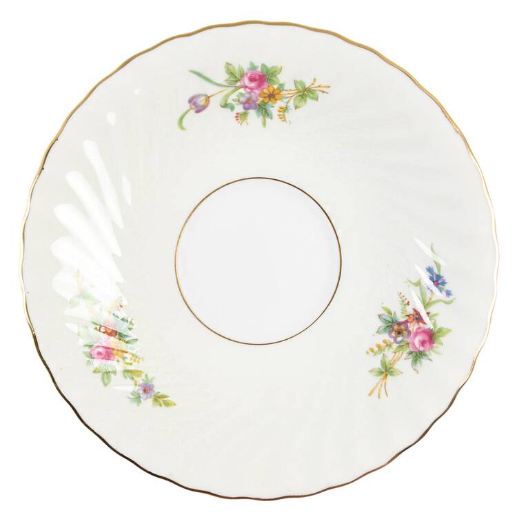 Lorraine (#S561, Cream Border) Saucer for Cream Soup Bowl