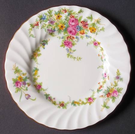 Lorraine (#S560, White Border) Bread & Butter Plate