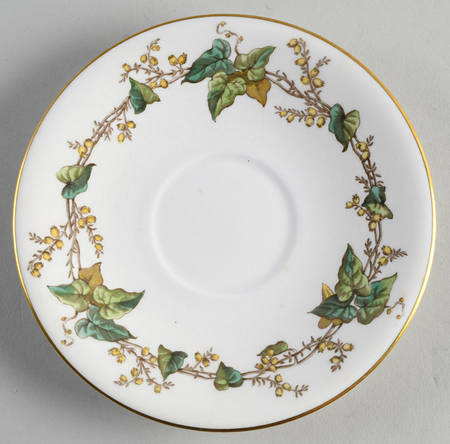 Lothian (Wreath Backstamp) Saucer for Footed Cream Soup Bowl