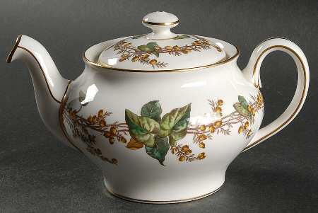 Lothian (Wreath Backstamp) Individual Teapot & Lid