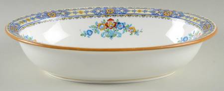 Luxor 9" Oval Vegetable Bowl