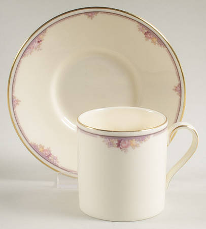 Lyndhurst Flat Demitasse Cup & Saucer Set