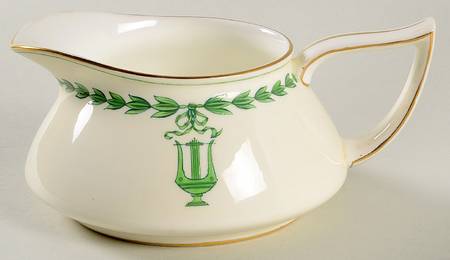 Lyre Green Creamer