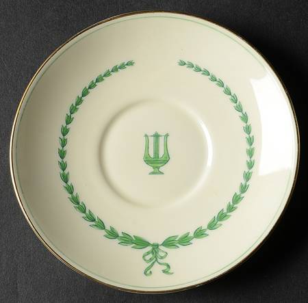 Lyre Green Saucer