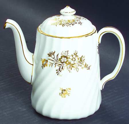 Marlow Gold Small Coffee Pot & Lid