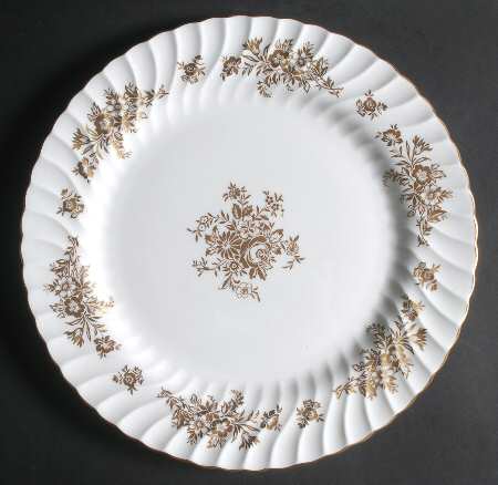 Marlow Gold 12" Chop Plate (Round Platter)