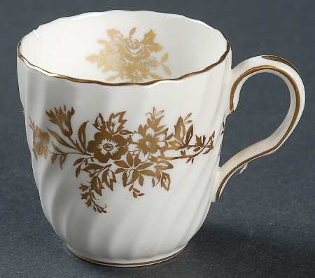 Marlow Gold Flat Demitasse Cup