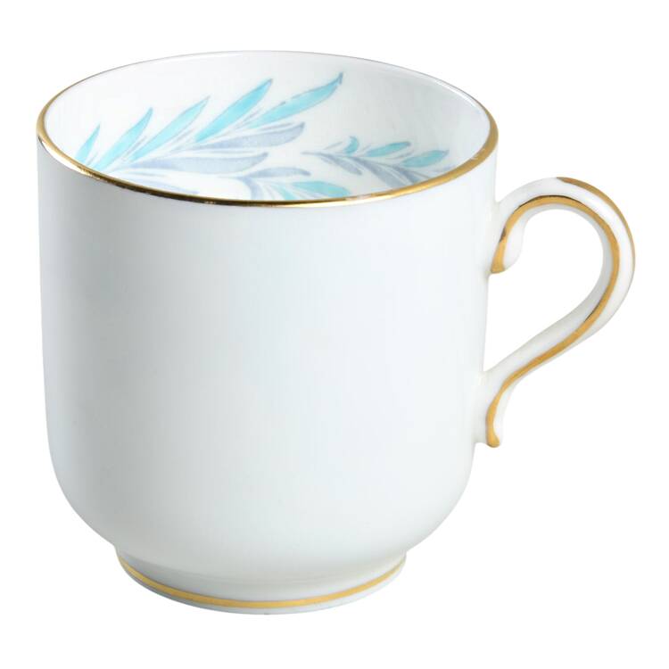 Malta Blue Flat Demitasse Cup